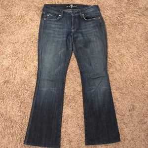7 for all mankind women’s flare A pocket jeans